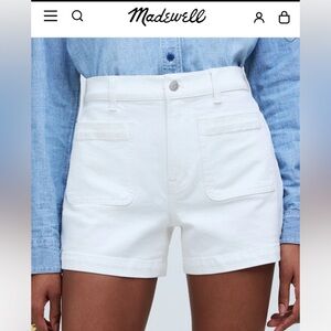 Madewell Emmett denim short